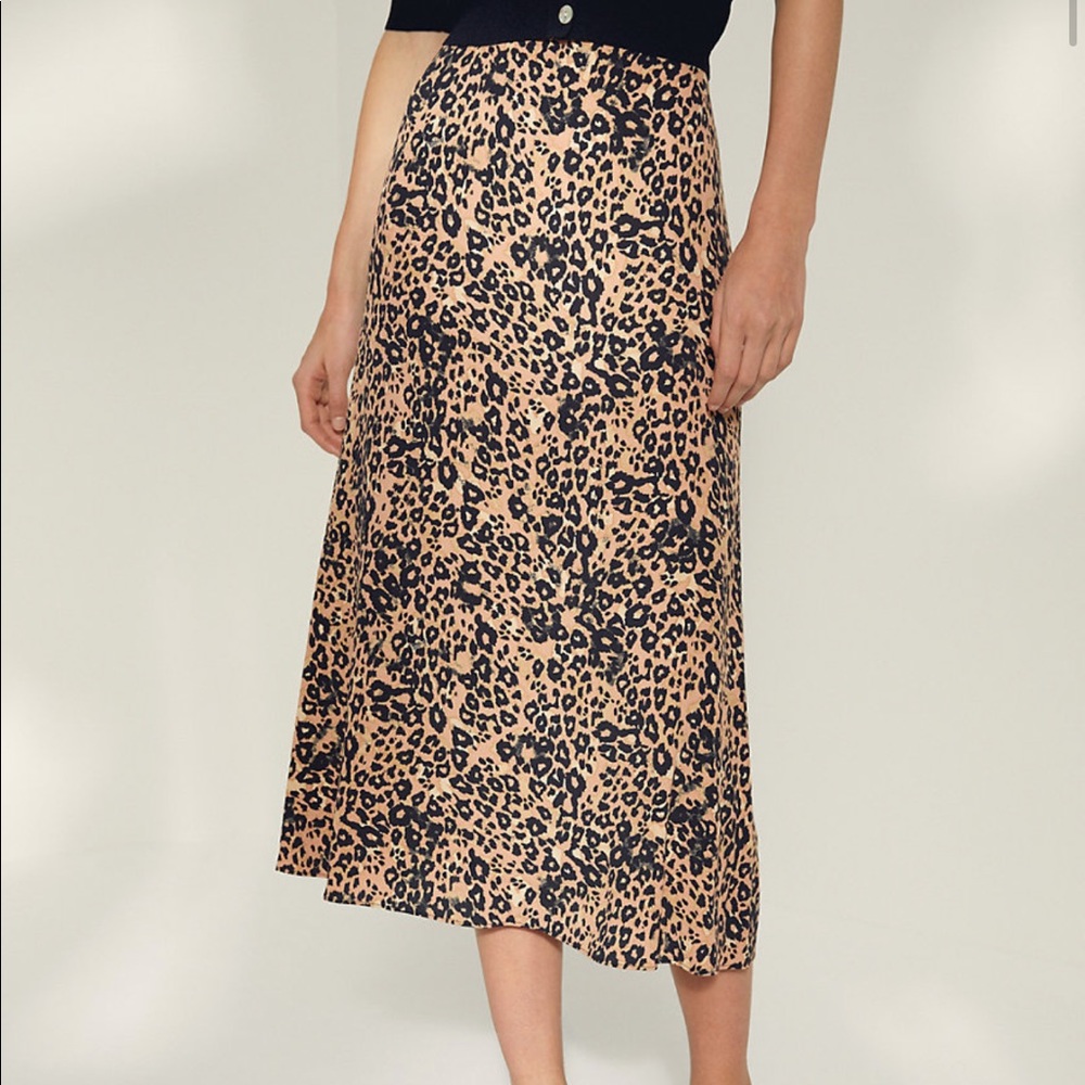 COPY - Wilfred Leopard Skirt Mini